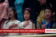 Top Vietnamese leader visits OVs community in U.S.