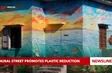 Mural street promotes plastic reduction