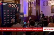 G20 trade ministers fail to reach consensus on key issues