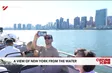 A view of New York from the water