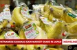 Vietnamese bananas gain market share in Japan