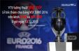 VTV tường thuật trực tiếp Lễ bốc thăm VCK EURO 2016