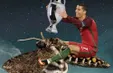 Chú bướm đêm đậu trên mặt Ronaldo gây náo loạn mạng xã hội