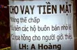 Cẩn trọng khi vay tiền theo... tờ rời