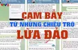 Mất tiền tỷ vì những chiêu trò lừa đảo trên không gian mạng