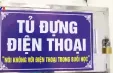 Nói không với điện thoại trong trường học