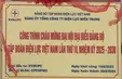 Gắn biển công trình Trạm biến áp 110kV Cảng Quy Nhơn và đấu nối