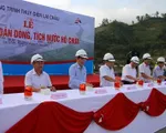 Ch&iacute;nh thức đ&oacute;ng cống dẫn d&ograve;ng t&iacute;ch nước thủy điện Lai Ch&acirc;u