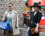 Sắc m&agrave;u thanh lịch của thời trang đường phố London