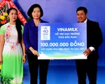 Vinamilk mang chương trình Sữa học đường đến với trẻ em Đắk Nông