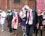 Nhảy flashmob chào đón Halloween tại Berlin, Đức