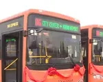 Cận cảnh tuyến xe bus chất lượng cao từ ga Hà Nội đi sân bay Nội Bài