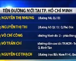 TP.HCM đặt tên mới cho 5 tuyến đường