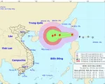 Bão Aere giật cấp 10 đang đi vào Biển Đông