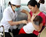 Gần 2 triệu trẻ em được tiêm vaccine viêm não Nhật Bản