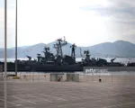 Tàu khu trục của Nga cập cảng Hy Lạp