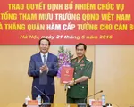 Trao quyết định bổ nhiệm Tổng Tham mưu trưởng QĐND Việt Nam