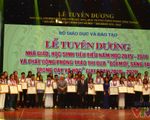 Tuyên dương 252 nhà giáo, học sinh tiêu biểu năm học 2015-2016