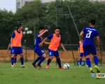 VIDEO: ĐT U22 Việt Nam tập buổi đầu tiên chuẩn bị cho trận đấu với ĐT U20 Argentina