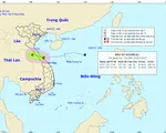 Bão số 4 đã suy yếu thành áp thấp nhiệt đới