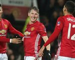 Schweinsteiger rực sáng ngày đá chính, ĐKVĐ Man Utd thẳng tiến vòng 5 FA Cup