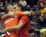 Davis Cup: ĐT Serbia dễ dàng giành quyền vào bán kết