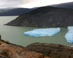 Tảng băng trôi lớn tách khỏi sông băng ở Chile