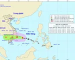 Tâm bão số 14 cách bờ biển các tỉnh Khánh Hòa - Ninh Thuận - Bình Thuận khoảng 330km