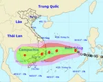 Bão số 12 hướng vào Nam Trung Bộ, từ chiều 3/11 mưa lớn diện rộng