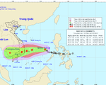 Bão số 12 có thể giật cấp 15, đổ bộ đất liền các tỉnh Nam Trung Bộ