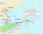 Bão số 15 di chuyển theo hướng Tây Tây Nam, mỗi giờ đi được khoảng 15-20km