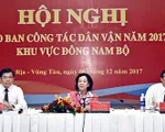 Giao ban công tác dân vận khu vực Đông Nam Bộ