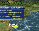 Chìm tàu chở than 4.700 tấn tại đảo Hòn Ngư