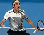 Khuất phục Nishikori sau 5 set, Federer giành vé vào tứ kết Australia mở rộng 2017