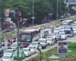 Ùn tắc nghiêm trọng tại nút giao thông An Dương, Hà Nội