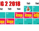 Chốt phương án cuối nghỉ Tết Mậu Tuất 2018