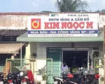 Hai đối tượng táo tợn cướp tiệm vàng ở Long An