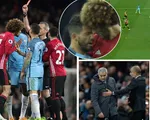 Derby Manchester: Fellaini nhận thẻ đỏ, MU chia điểm trước Man City