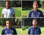 VIDEO: ĐT U20 Argentina gửi lời chào NHM Việt Nam trước ngày lên đường tới Việt Nam