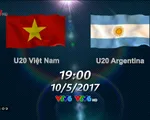 19h00 hôm nay (10/5), Trực tiếp Giao hữu quốc tế, U20 Việt Nam - U20 Argentina trên VTV6 & VTV6HD