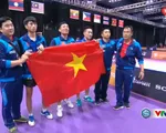 VIDEO SEA Games 29: Thắng thuyết phục ĐT Singapore, ĐT bóng bàn Việt Nam giành HCV đồng đội nam