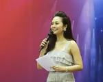 MC Thùy Linh ấn tượng với năng lượng của các bạn trẻ ở Sao mai 2017