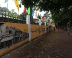 Tái hiện Hà Nội qua tranh bích họa quanh trường THPT Phan Đình Phùng