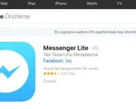 Facebook Messenger Lite 'siêu nhẹ' ra mắt trên nền tảng iOS