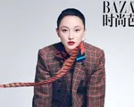 Châu Tấn khoe vẻ nam tính trên Harper’s Bazaar