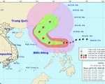 Bão Yutu giật cấp 16, gây mưa ở Đông Bắc Biển Đông