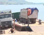 Kon Tum: Phát hiện vụ vận chuyển gỗ lậu trên lòng hồ thủy điện Se San 4