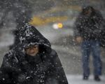 Tuyết đầu mùa dày kỷ lục ở Hàn Quốc