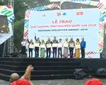 Trao giải thưởng Tình nguyện Quốc gia năm 2018