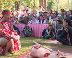 Độc đáo nghi lễ &apos;Cúng cây nêu cầu an&apos;